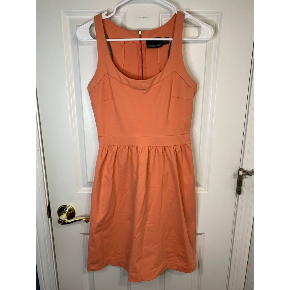 Cynthia Rowley Coral Sleeveless Dress Size Small